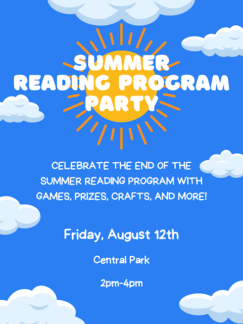 Summer reading program party