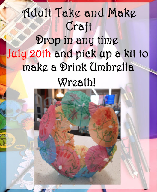 Adult take & make – July 20 umbrella wreath
