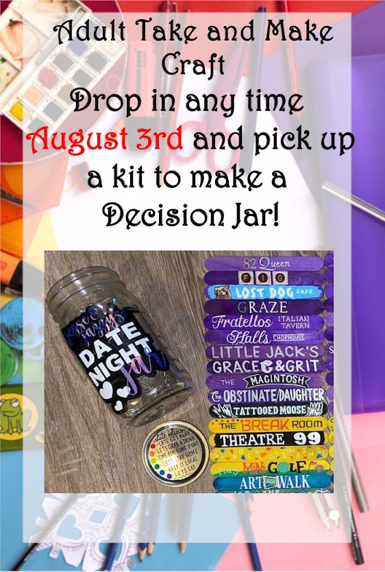 Adult take & make: decision jars