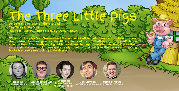 Summer reading performance – The American Gothic Performing Arts Festival presents: The Three Little Pigs