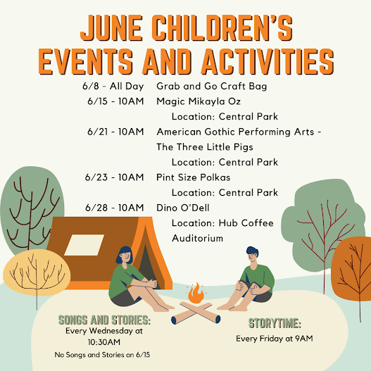 June children’s events and activities