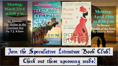 Speculative Literature book club – March 22