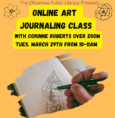 Online art journaling class