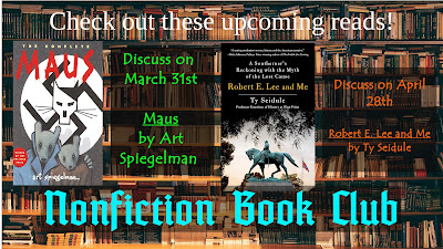 Nonfiction book club – March 31