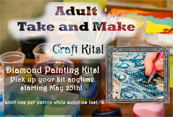 Adult take & make craft kit giveaway – May 25, 2022