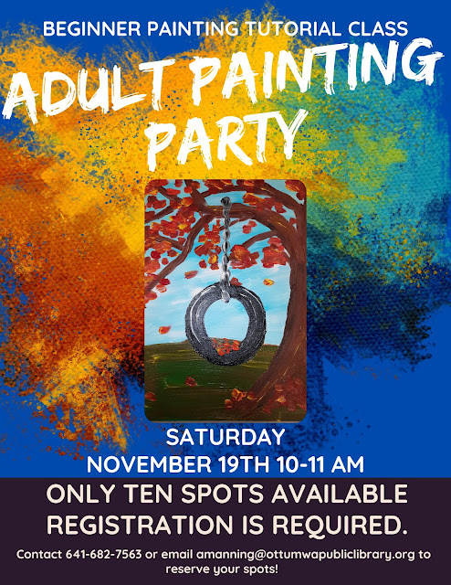 Adult painting party – November 19, 2022