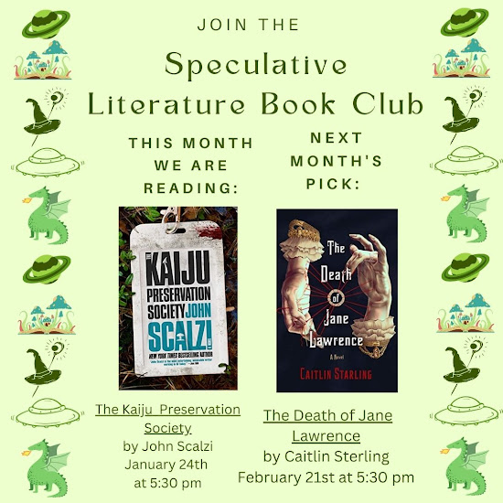 Speculative Literature book club – January 24