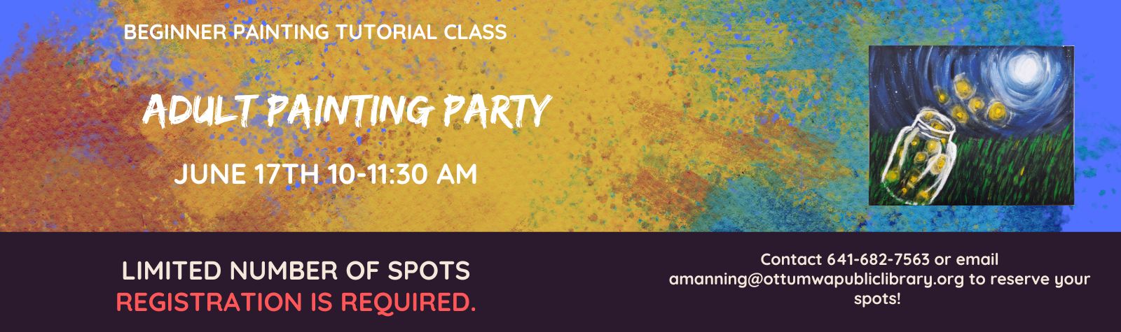 Adult Painting Party: June 17th