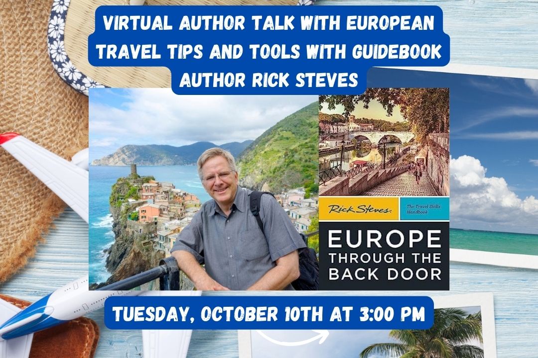 Virtual Author Talk with Rick Steves