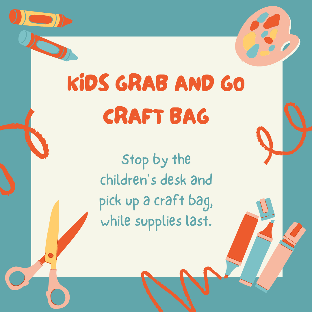 Kids Grab and Go Craft Bags December