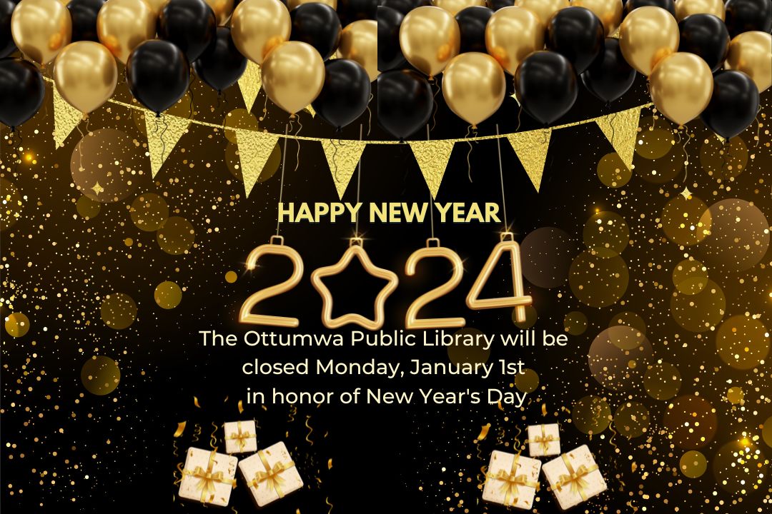 Library Closed New Year’s Day