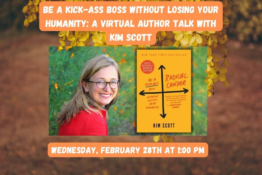 Virtual Author Talk with Kim Scott