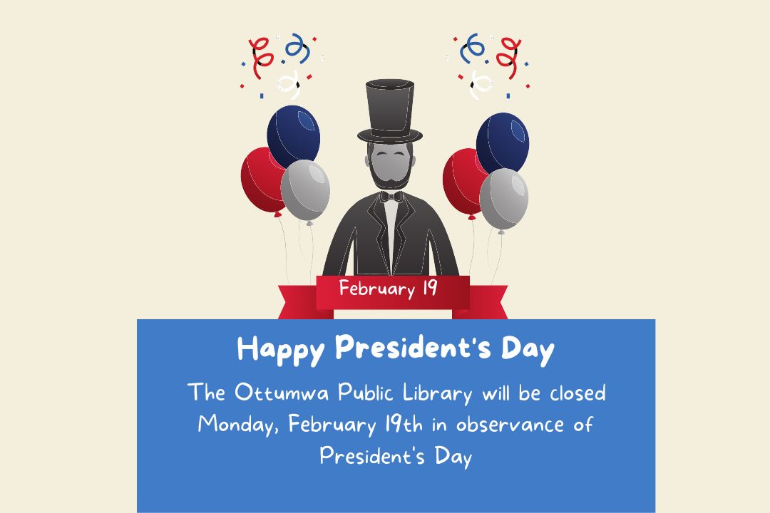Library Closed for President’s Day