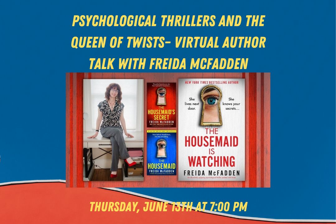 Virtual Author Talk with Freida McFadden