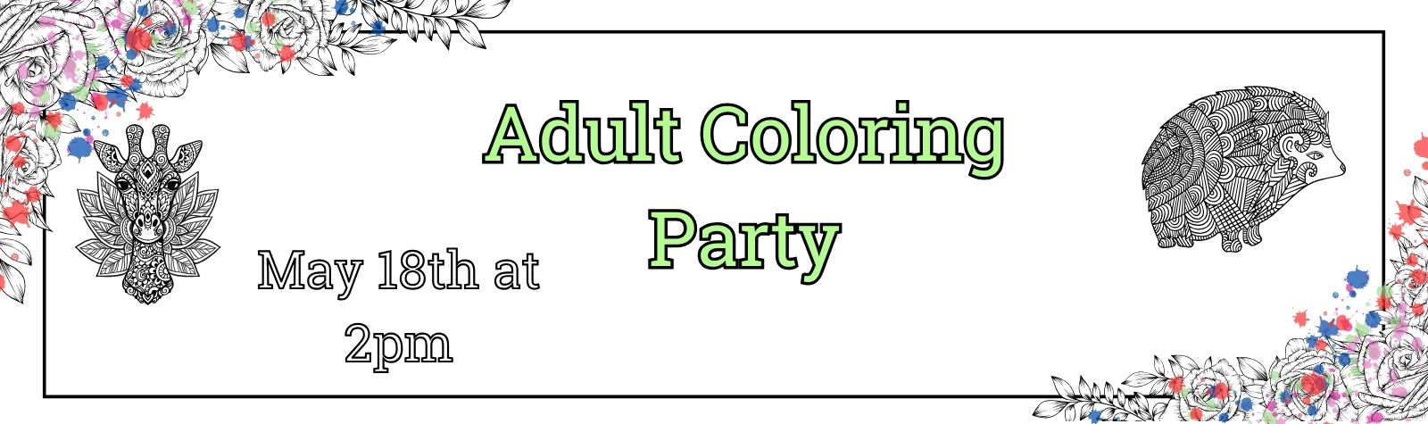 Adult Coloring Party