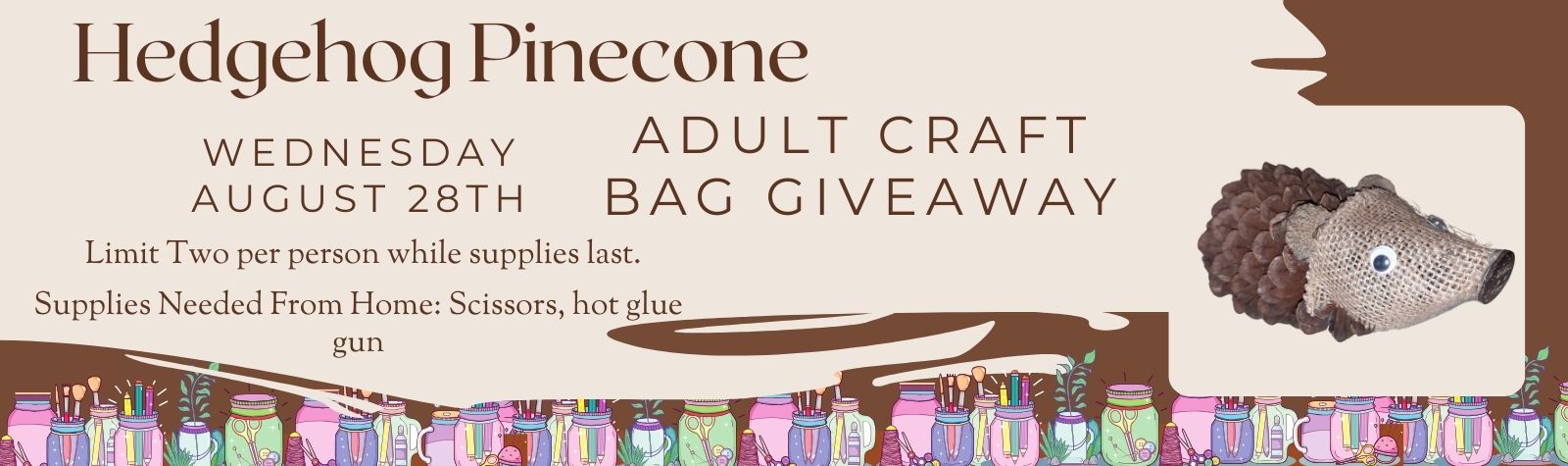 Adult Take & Make Craft Bag Giveaway