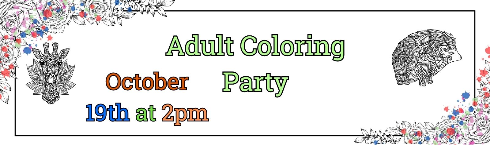 Adult Coloring Party