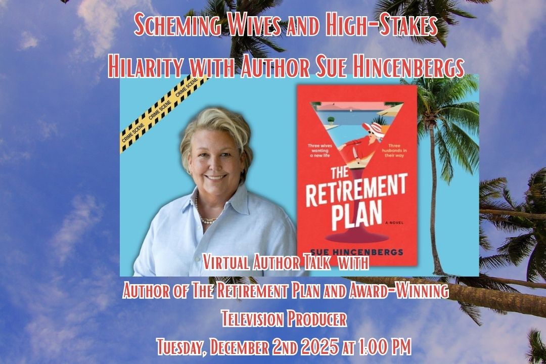 Virtual Author Talk with Sue Hincenbergs