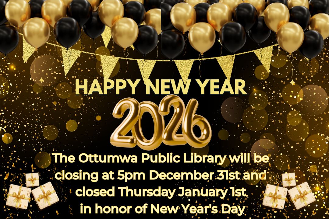 Library Closed New Year’s Day