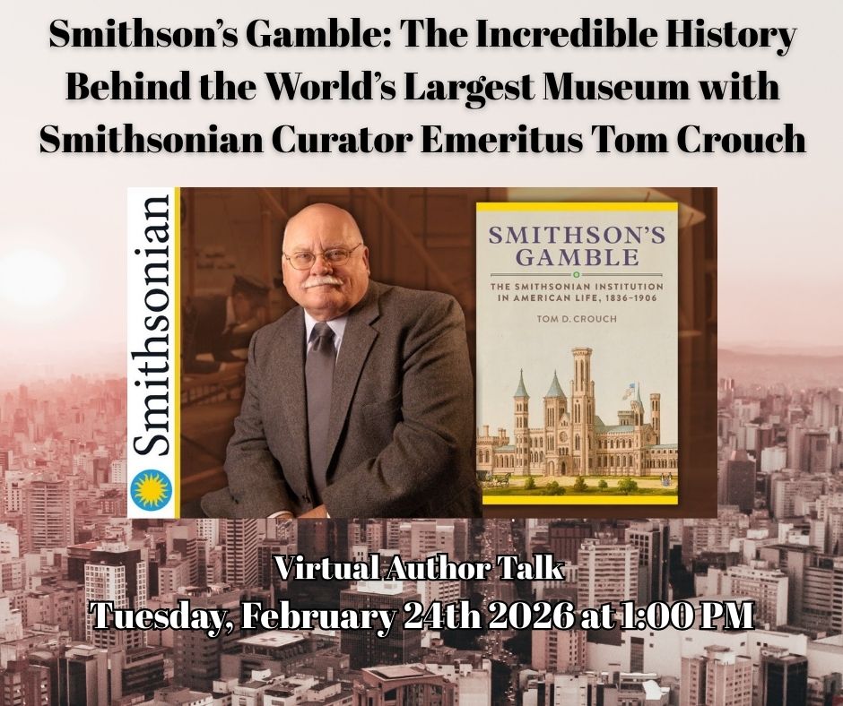 Virtual Author Talk with Tom D. Crouch