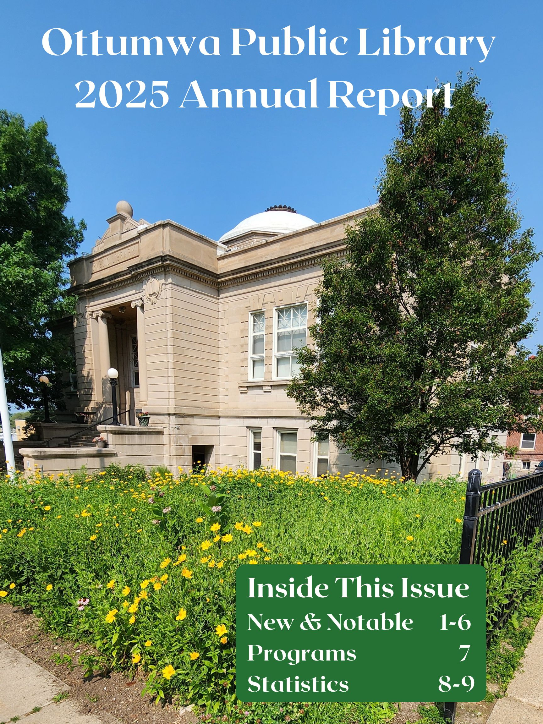 2025 Ottumwa Public Library Annual Report