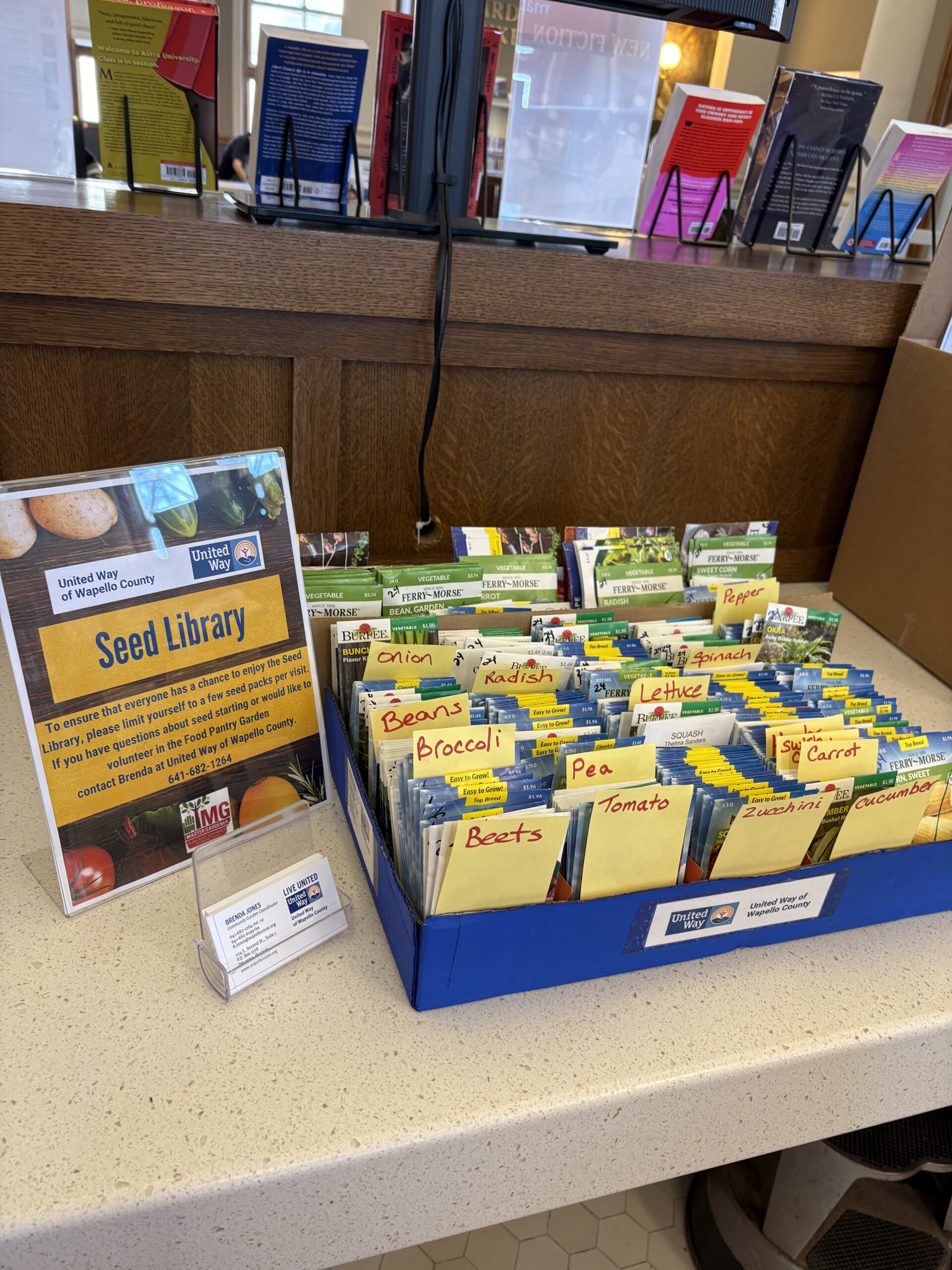 Garden Seed Library Available