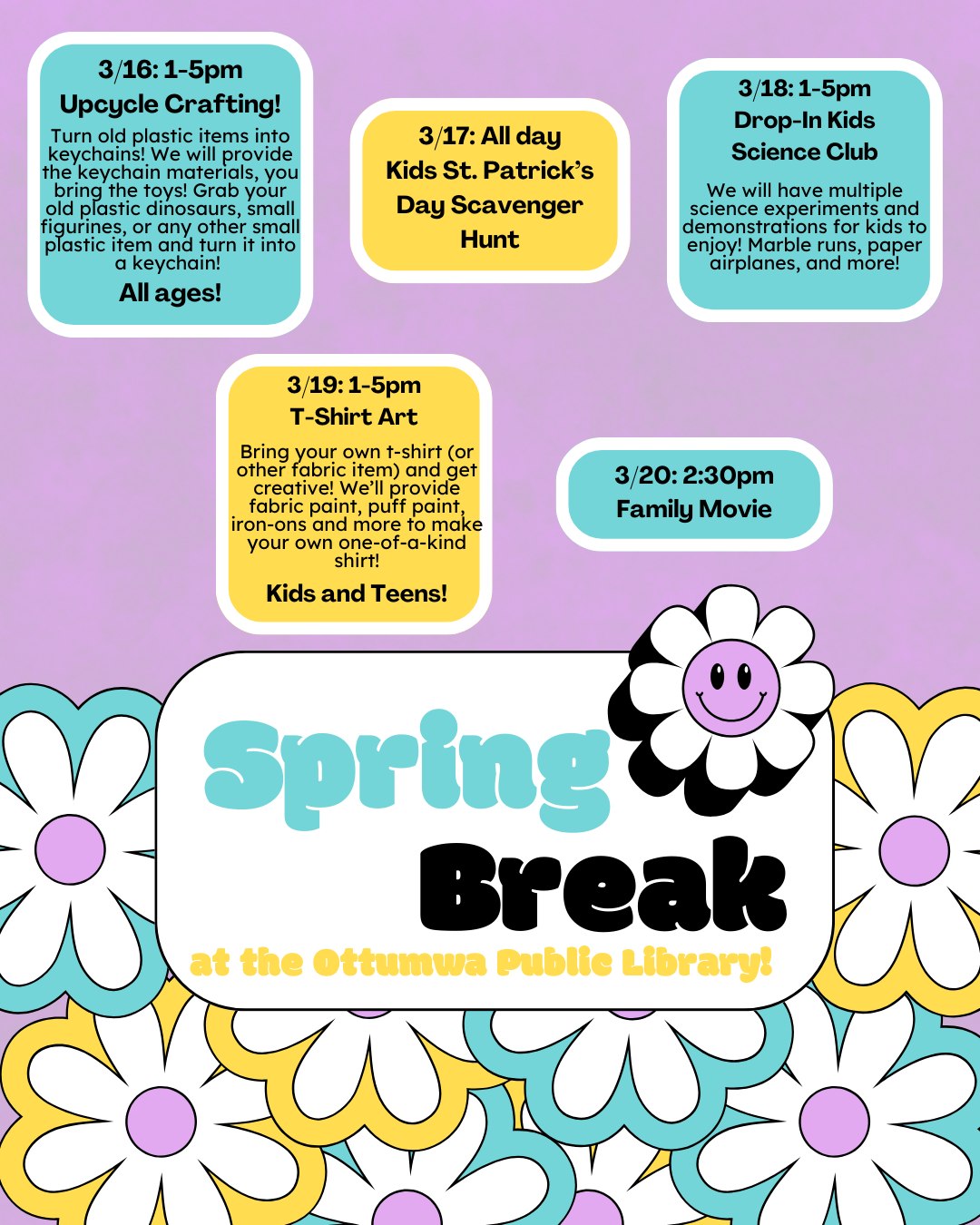 Kids and Teen Spring Break Activities