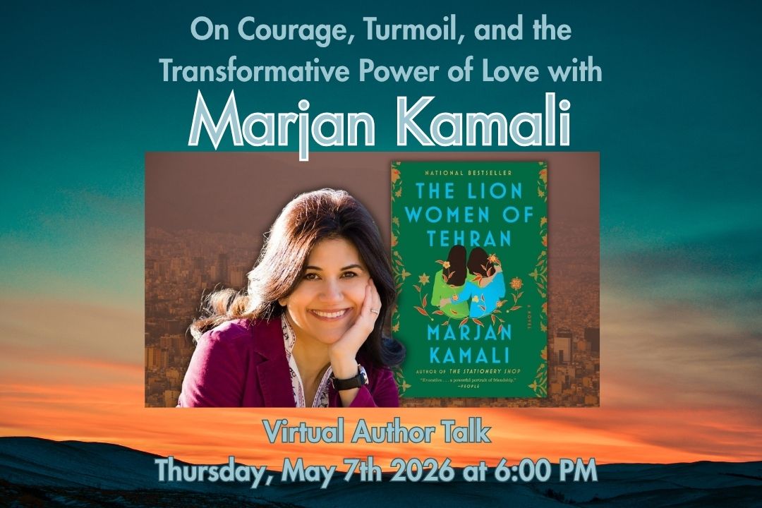 Virtual Author Talk with Marjan Kamali