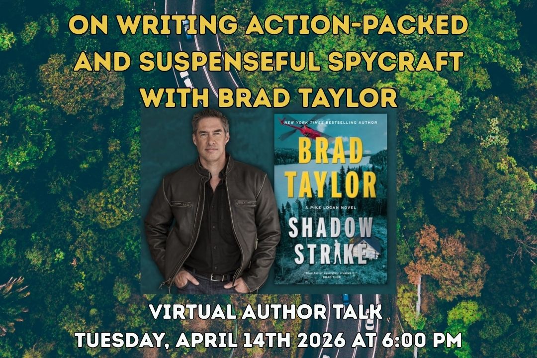 Virtual Author Talk with Brad Taylor