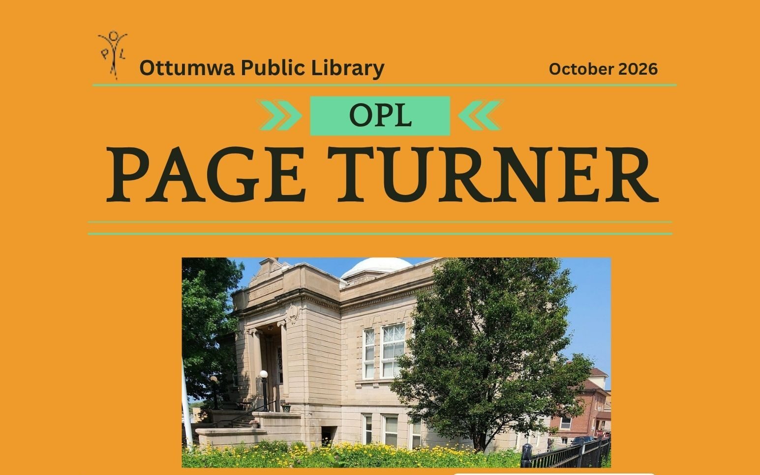 October 2026 OPL Page Turner