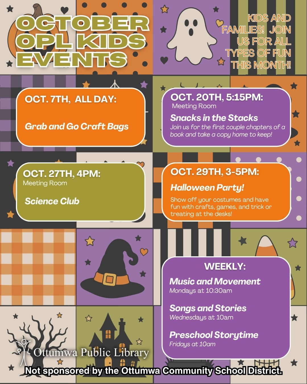 October Kids Events